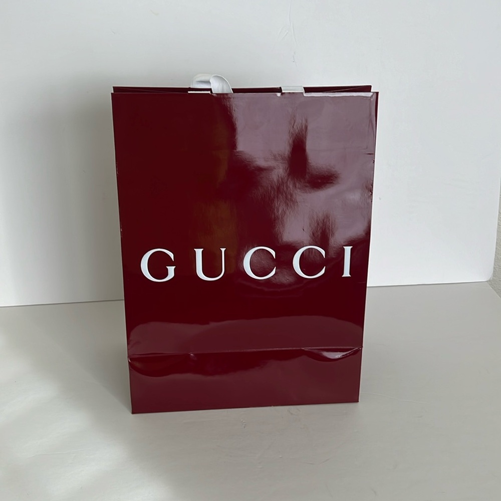 GUCCI Rosso Ancora Shopping Tote Limited Edition